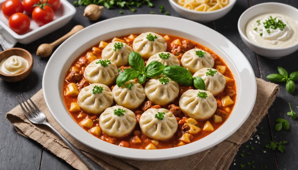 Authentisches Rezept: Russische Pelmeni mit herzhaftem Fleisch und ... Authentisches Rezept: Russische Pelmeni mit herzhaftem Fleisch und ...